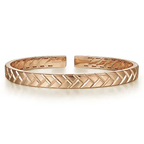Open Herringbone Cuff
