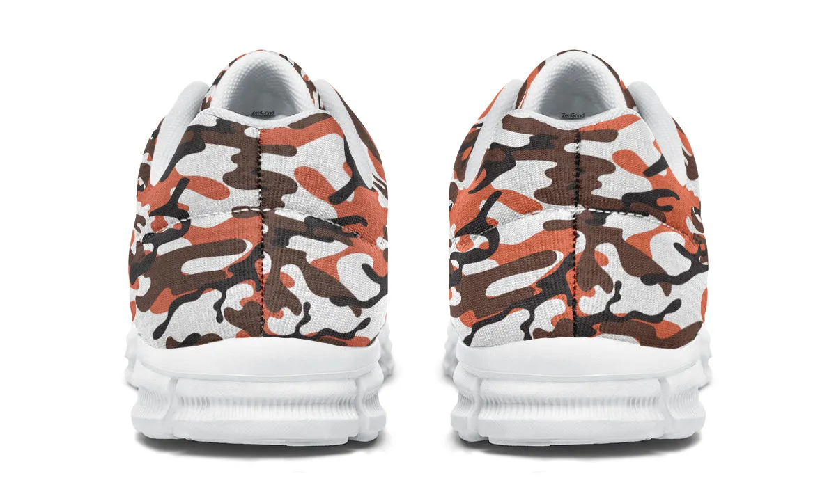 Orange Camo - Sneakers