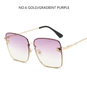 Oversize Square Sunglasses Men/Women  Luxury Designer Female Shades