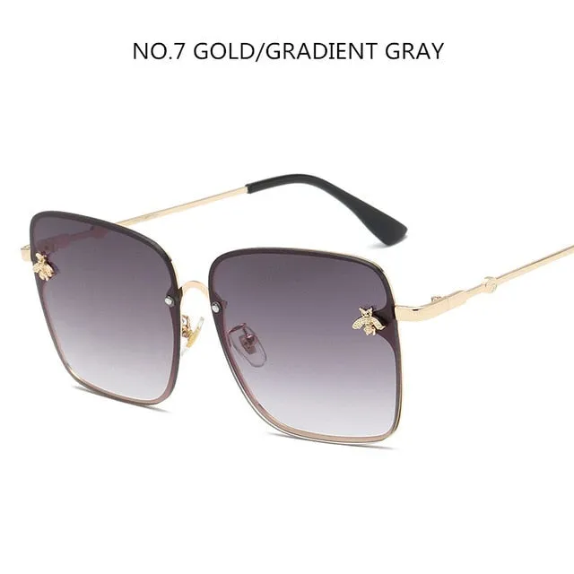 Oversize Square Sunglasses Men/Women  Luxury Designer Female Shades