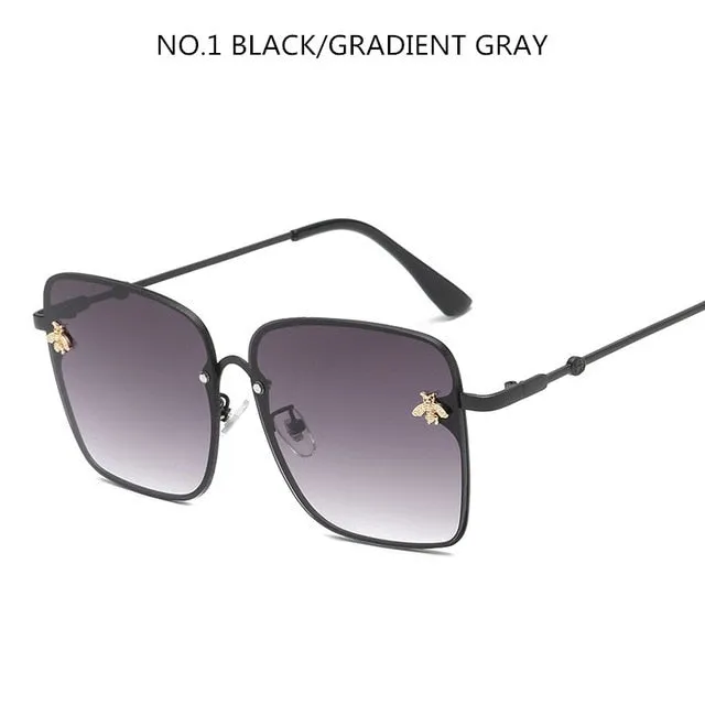 Oversize Square Sunglasses Men/Women  Luxury Designer Female Shades