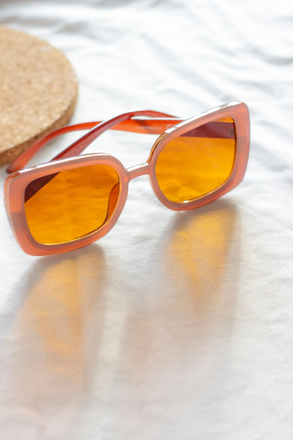 Oversized Square 70s Sunglasses