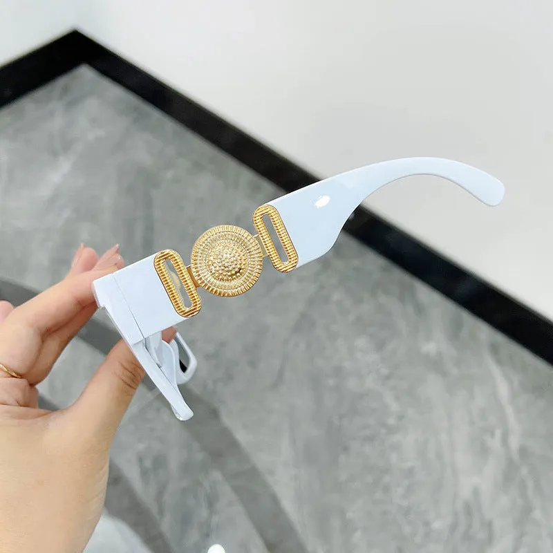 Oversized Square Sunglasses Women Luxury Brand Sunglasses   Gradient Mirror Glasses Lentes