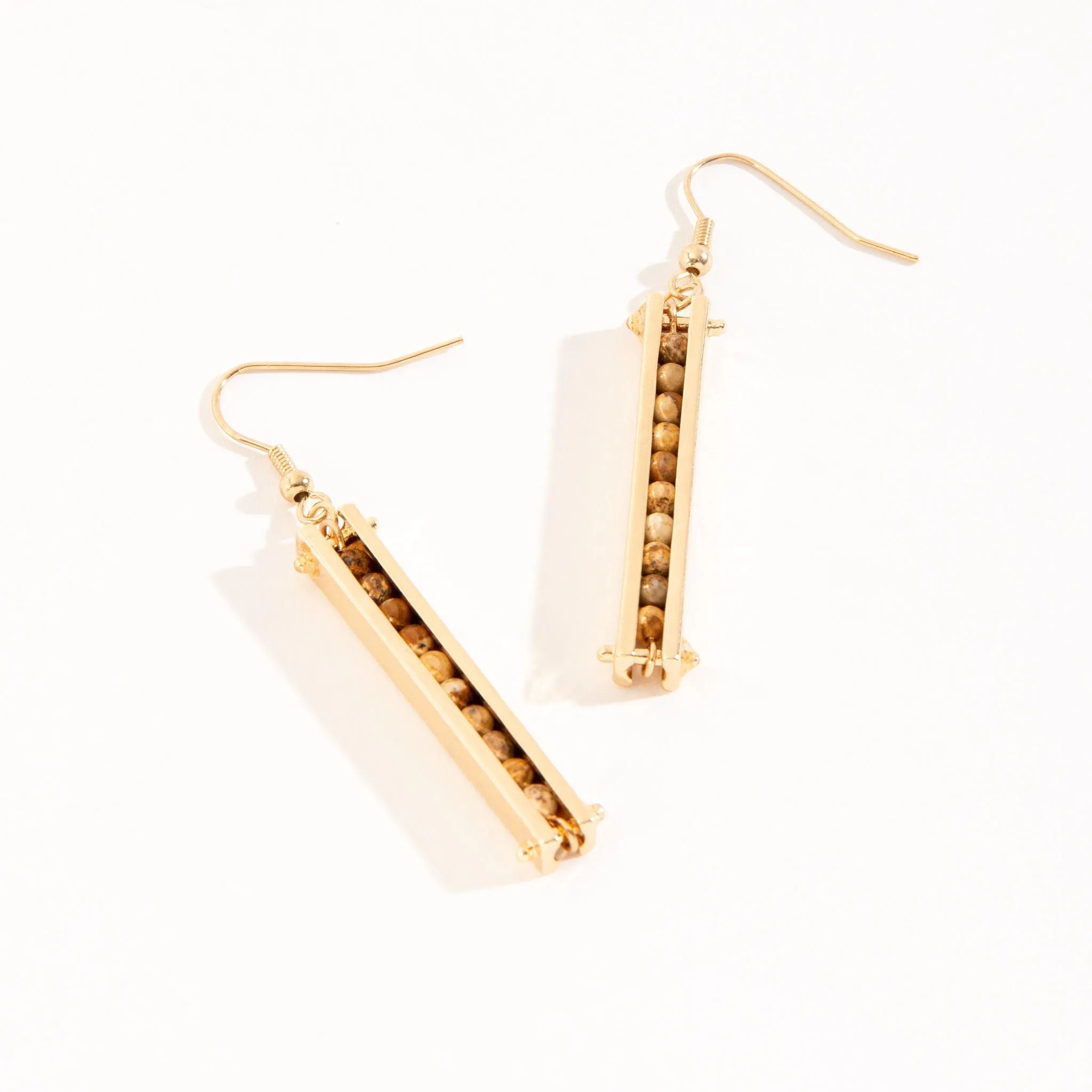Parker Stone Bar Earrings
