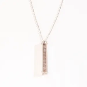 Parker Stone Bar Pendant Necklace