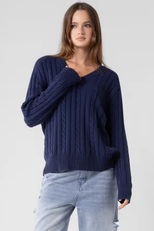 Penny Cable Knit Sweater
