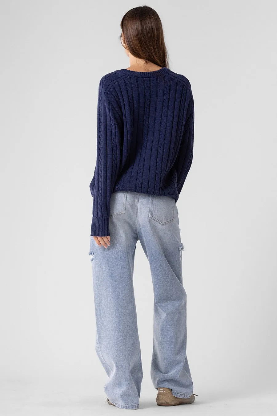 Penny Cable Knit Sweater