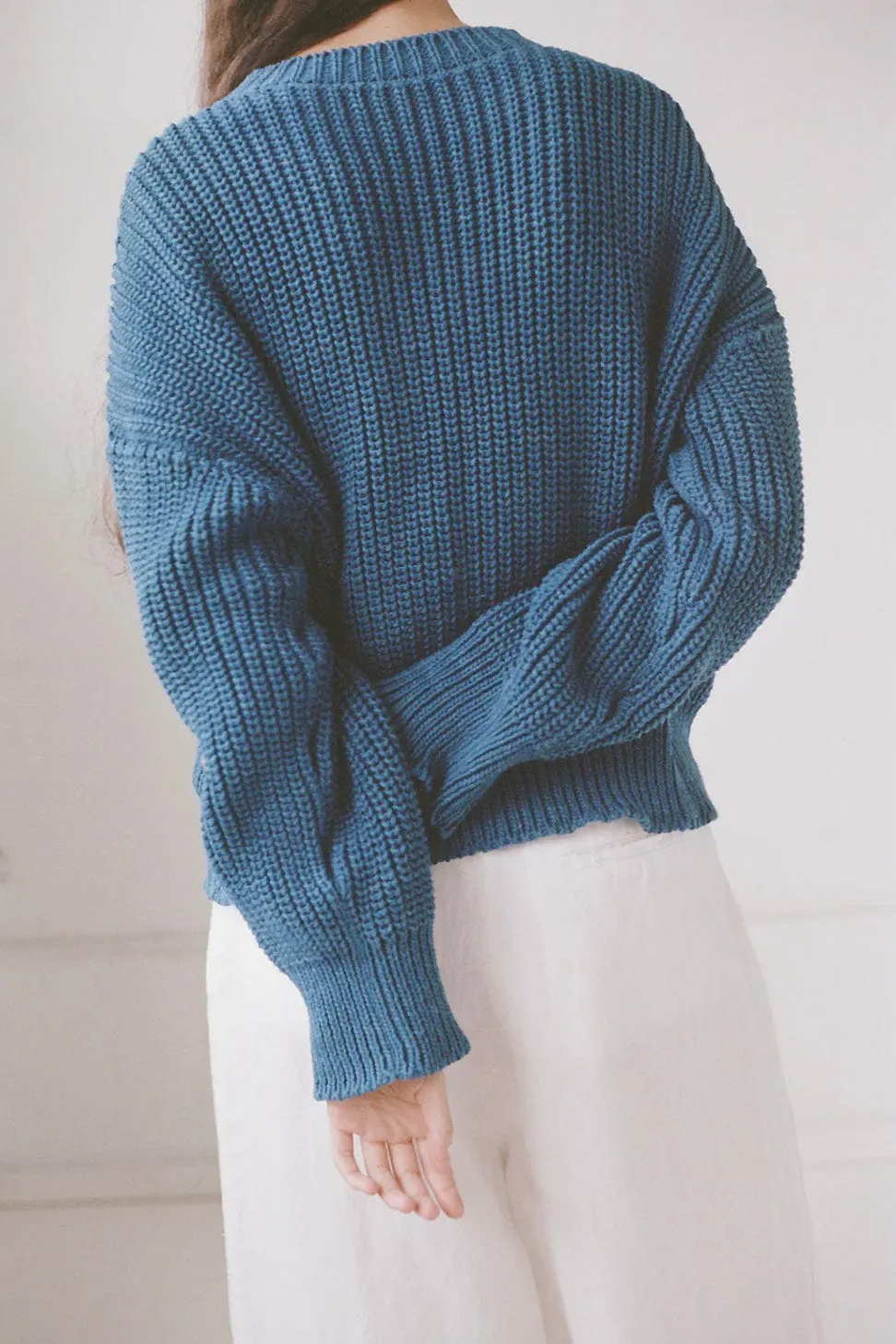 Perle Sweater | Indigo