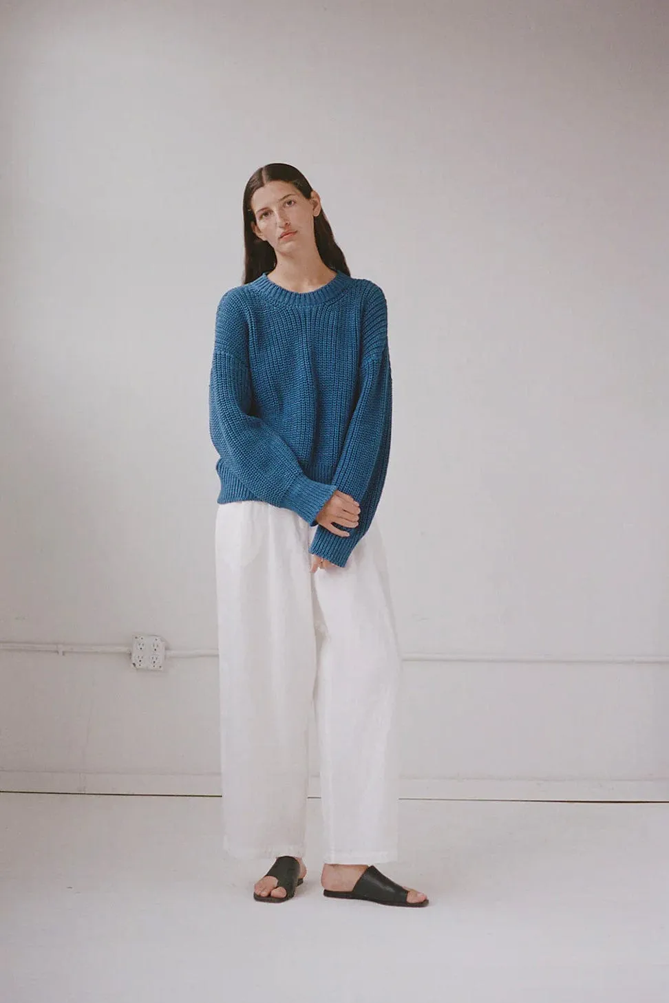 Perle Sweater | Indigo