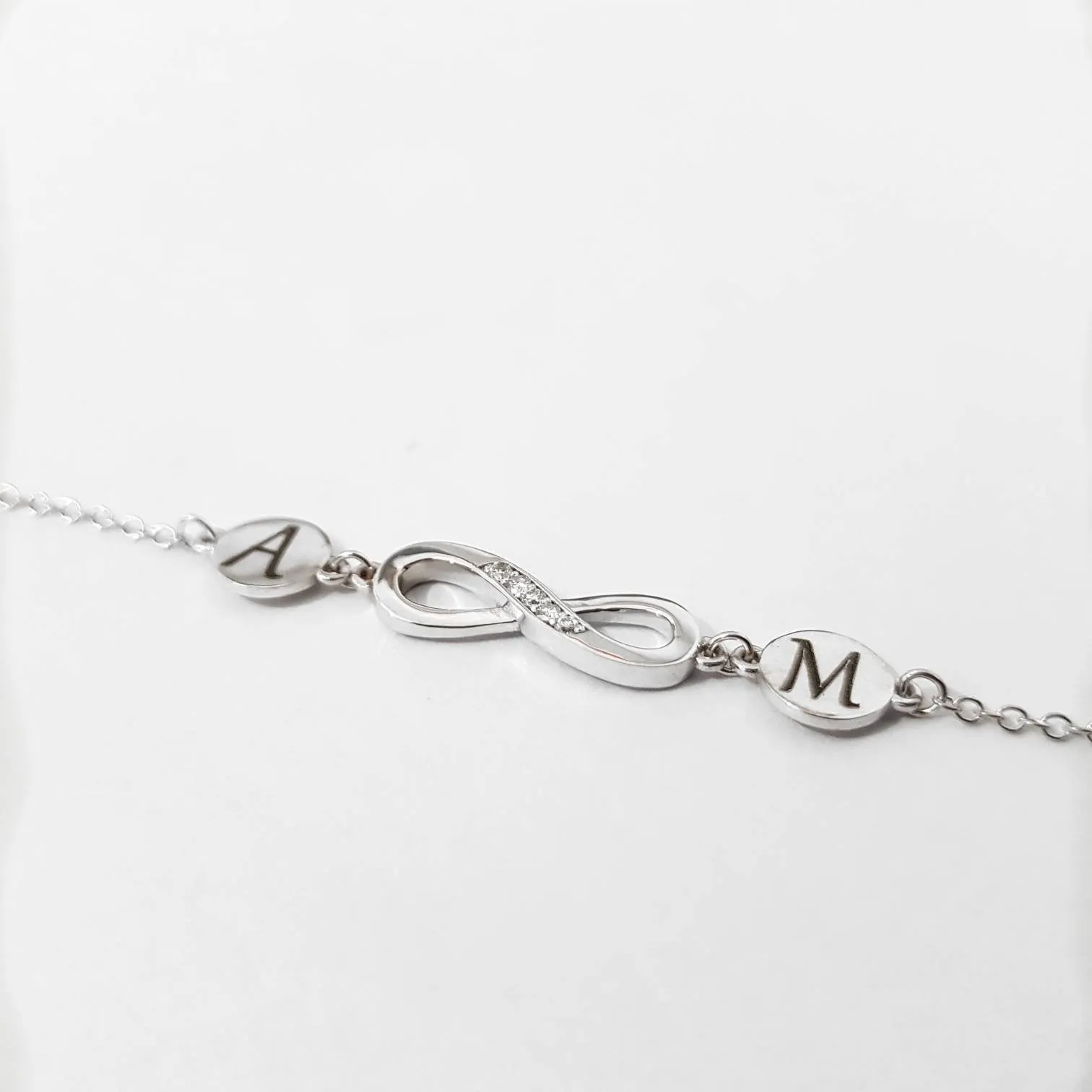 Personalized Initial Diamond Bracelets