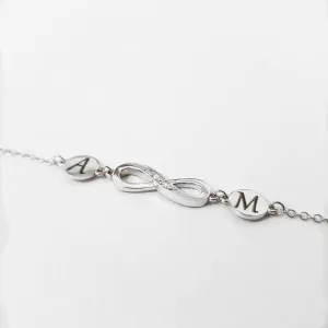 Personalized Initial Diamond Bracelets