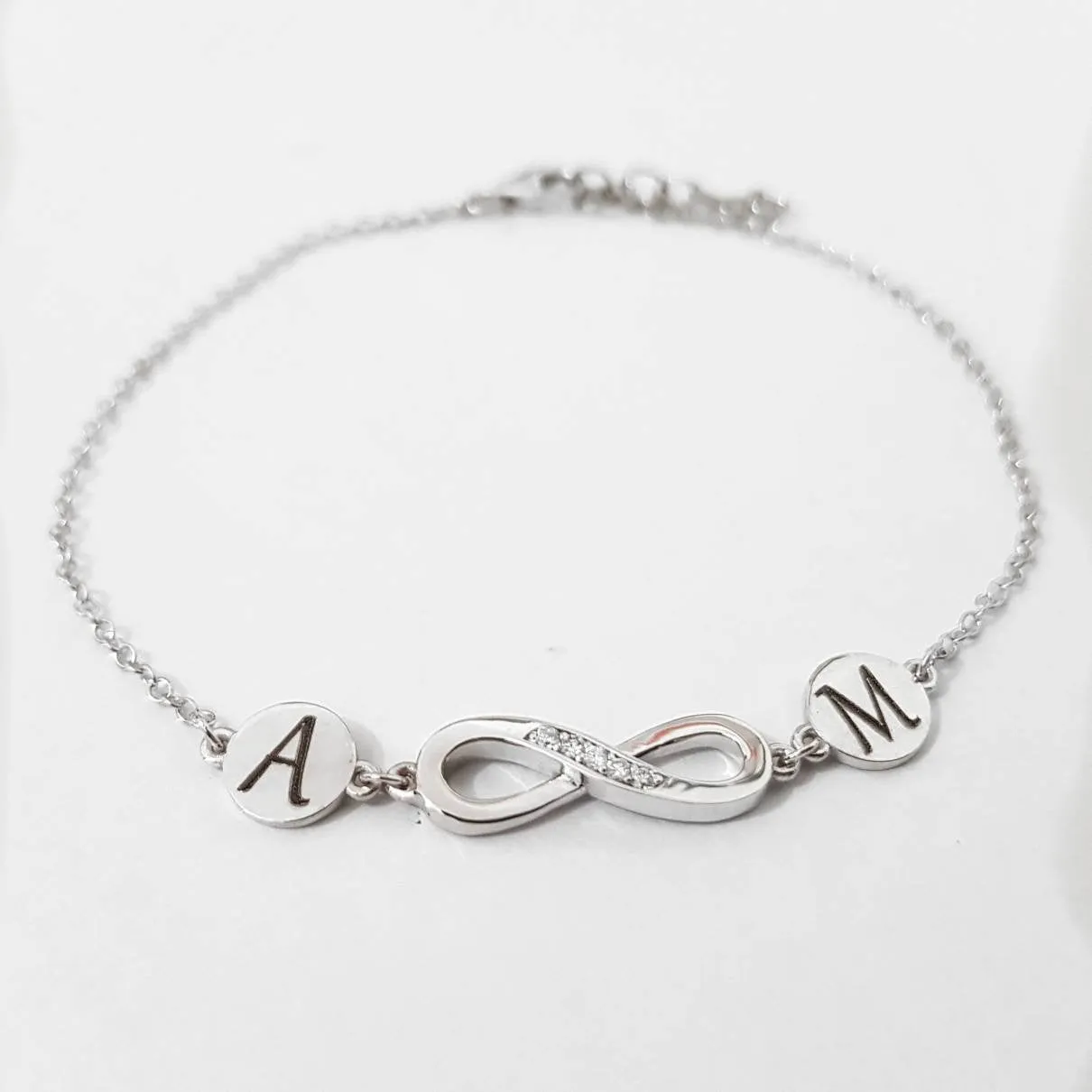 Personalized Initial Diamond Bracelets