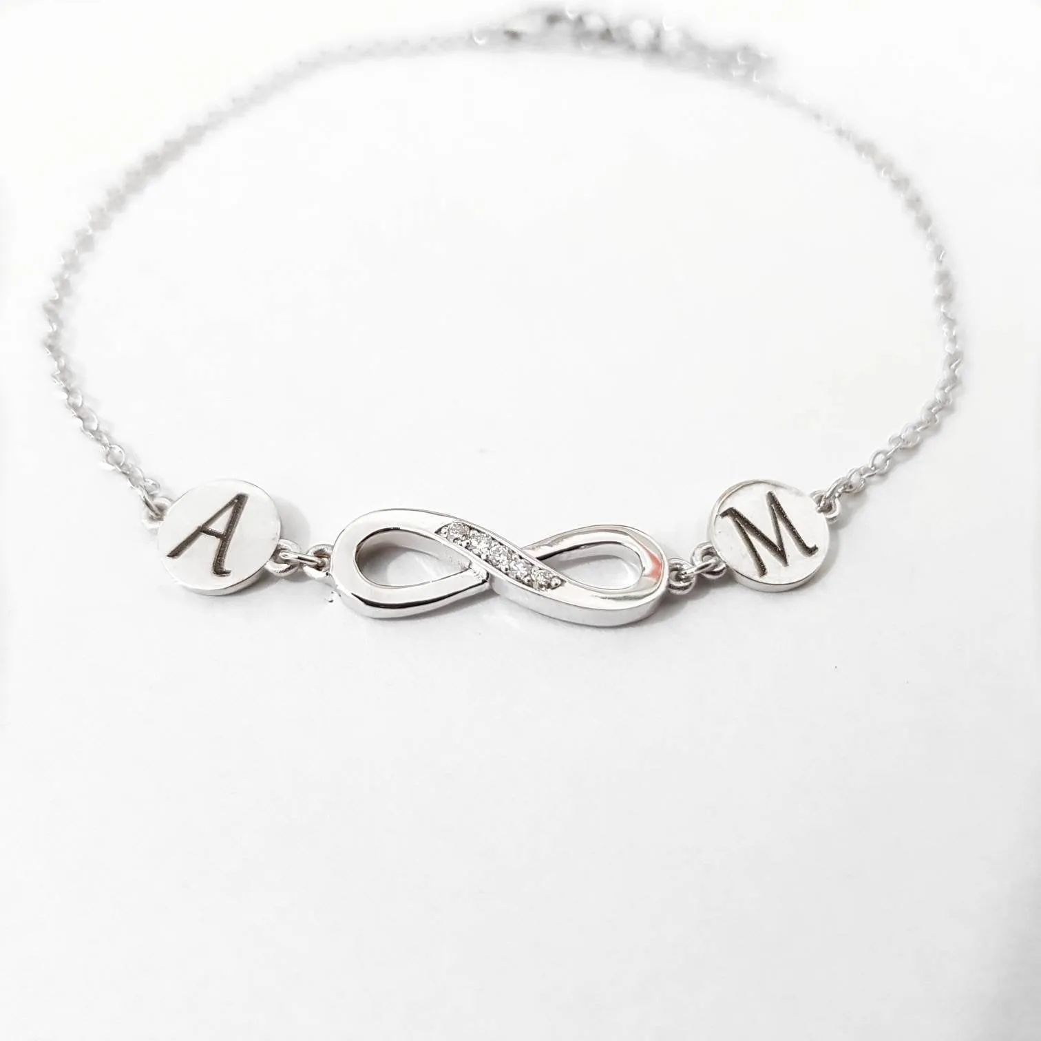 Personalized Initial Diamond Bracelets