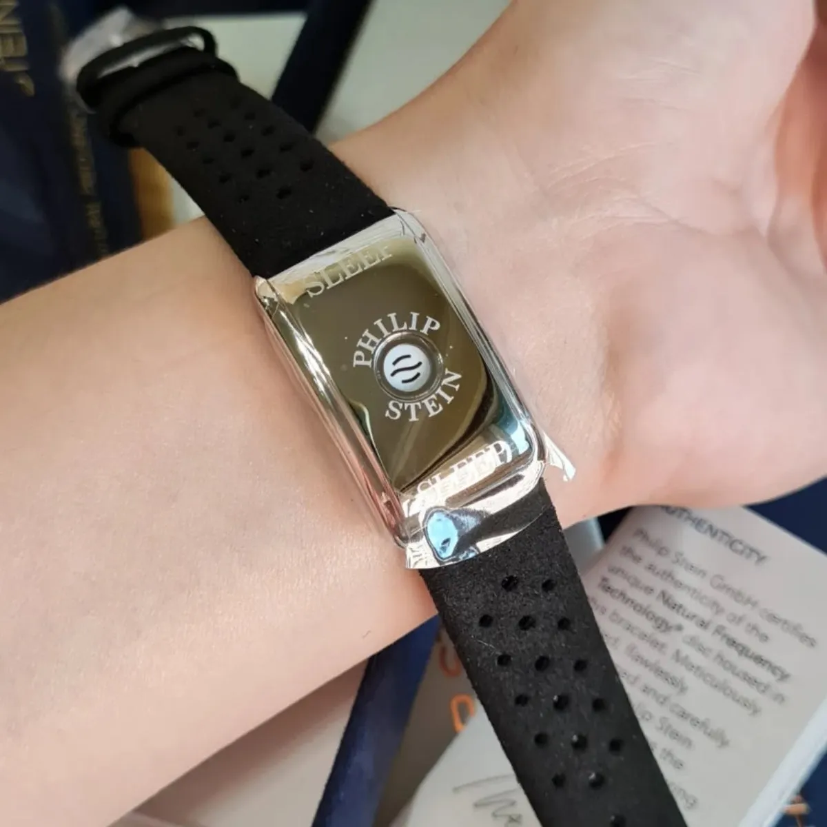 PHILIP STEIN Unisex Classic Sleep Bracelet - Silver