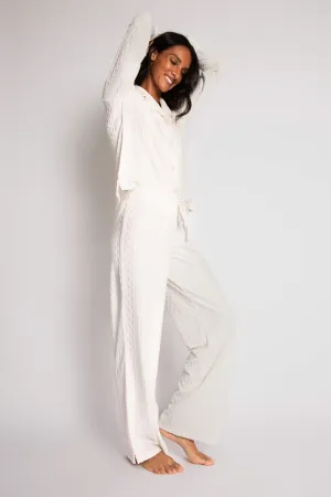 P.J. Salvage Very Terry Cable Crew Pant- RNVTP
