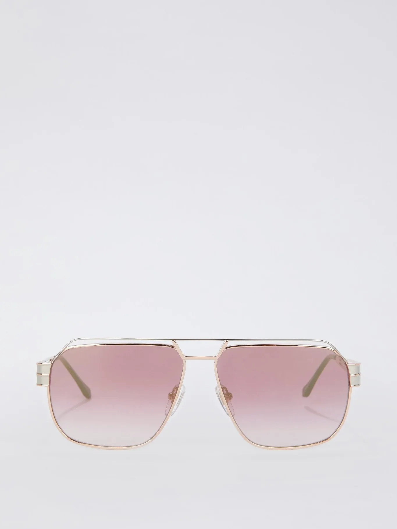 Plum Gradient Two Tone Sunglasses