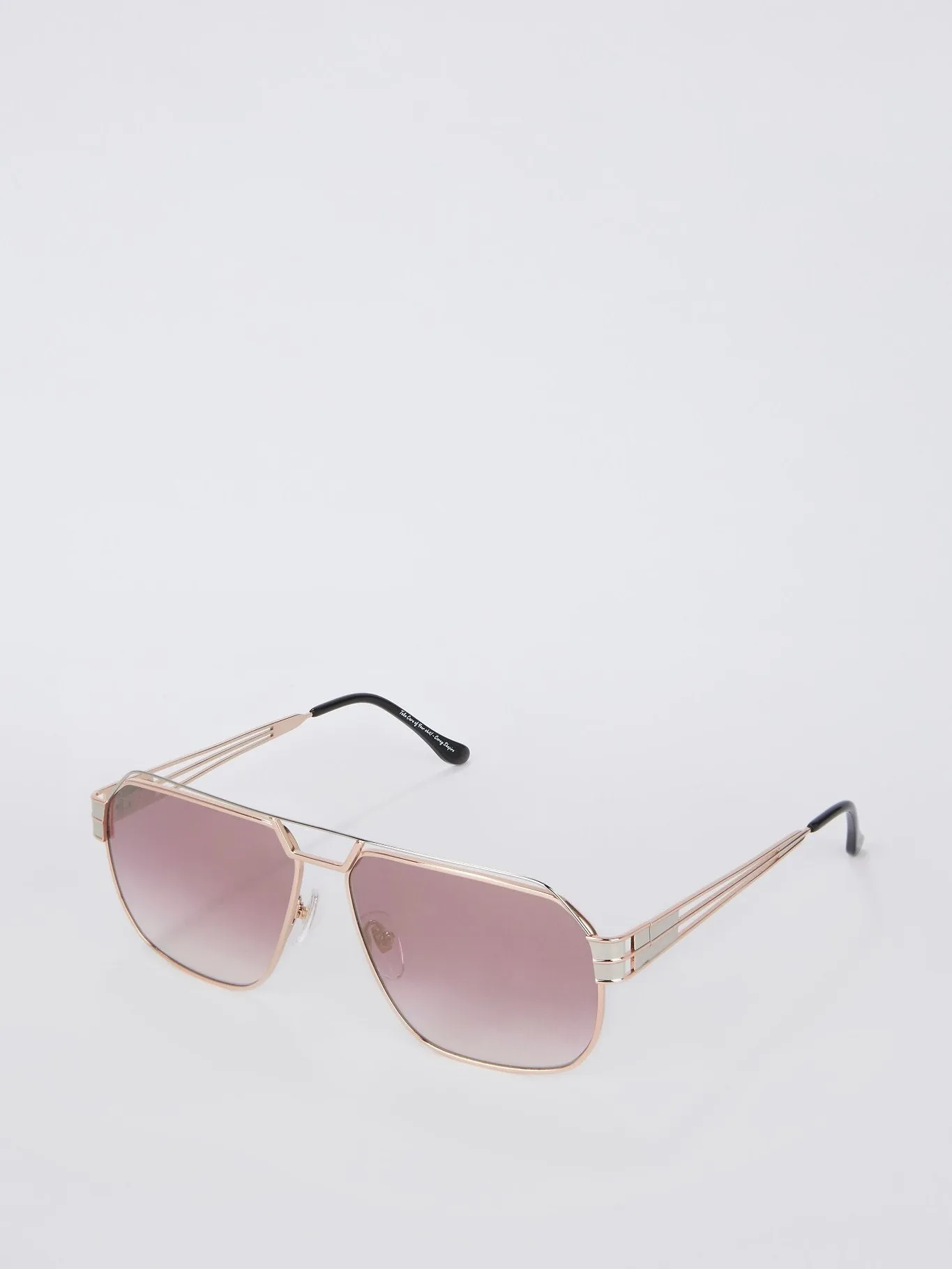 Plum Gradient Two Tone Sunglasses