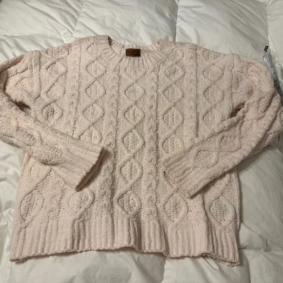 POL Chenille Cable Knit Sweater - NWOT - Size S