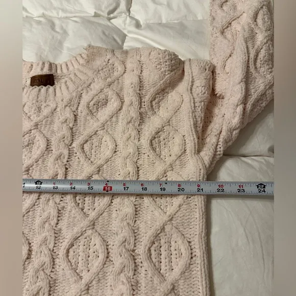 POL Chenille Cable Knit Sweater - NWOT - Size S