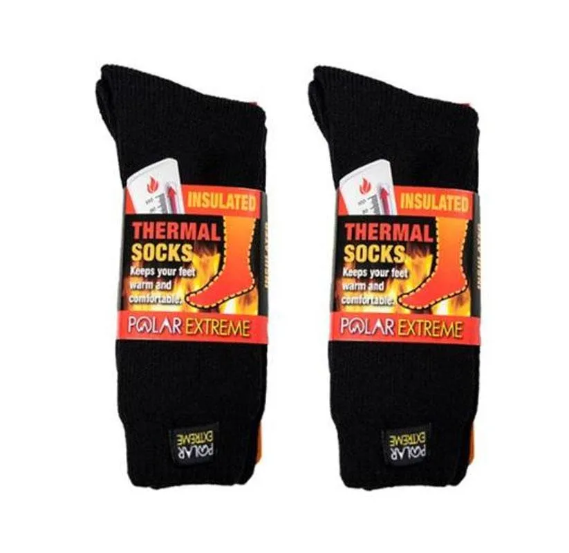Polar Extreme Thermal Insulated Boot Socks (2 Pair)