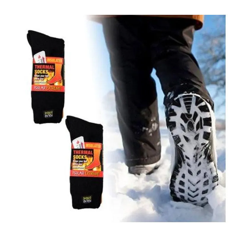 Polar Extreme Thermal Insulated Boot Socks (2 Pair)