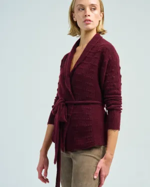 polka cardigan