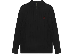 Polo Ralph Lauren Cable Knit Sweater Black