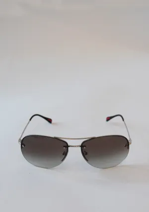 Prada Aviator Gradient Sunglasses