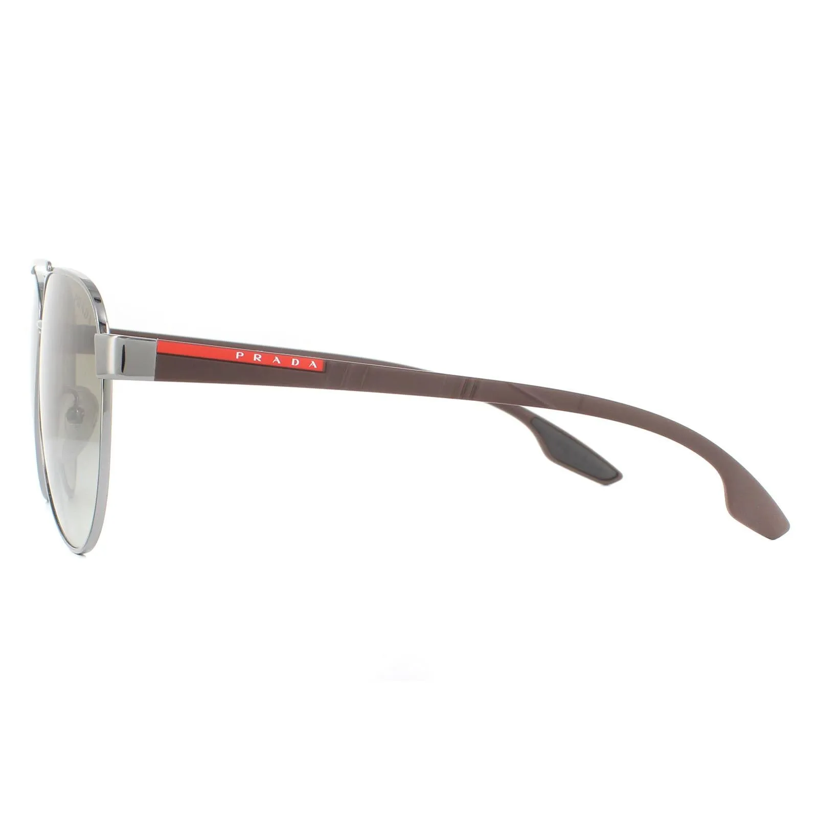 Prada Sport Sunglasses PS54TS 5AV1X1 Gunmetal Green Gradient 61mm
