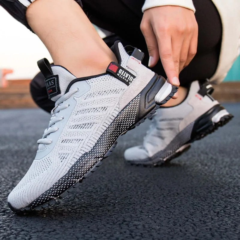 Professional Running Shoes For Men Lightweight Mesh Sneakers