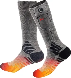 PROSmart Heated Socks Rechargeable Electric Sock - Battery Operated Thermal Warming Socks for Men & Women Suitable for Outdoor Hunting Cold Winter Skiing Camping