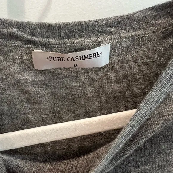 Pure Cashmere grey sweater