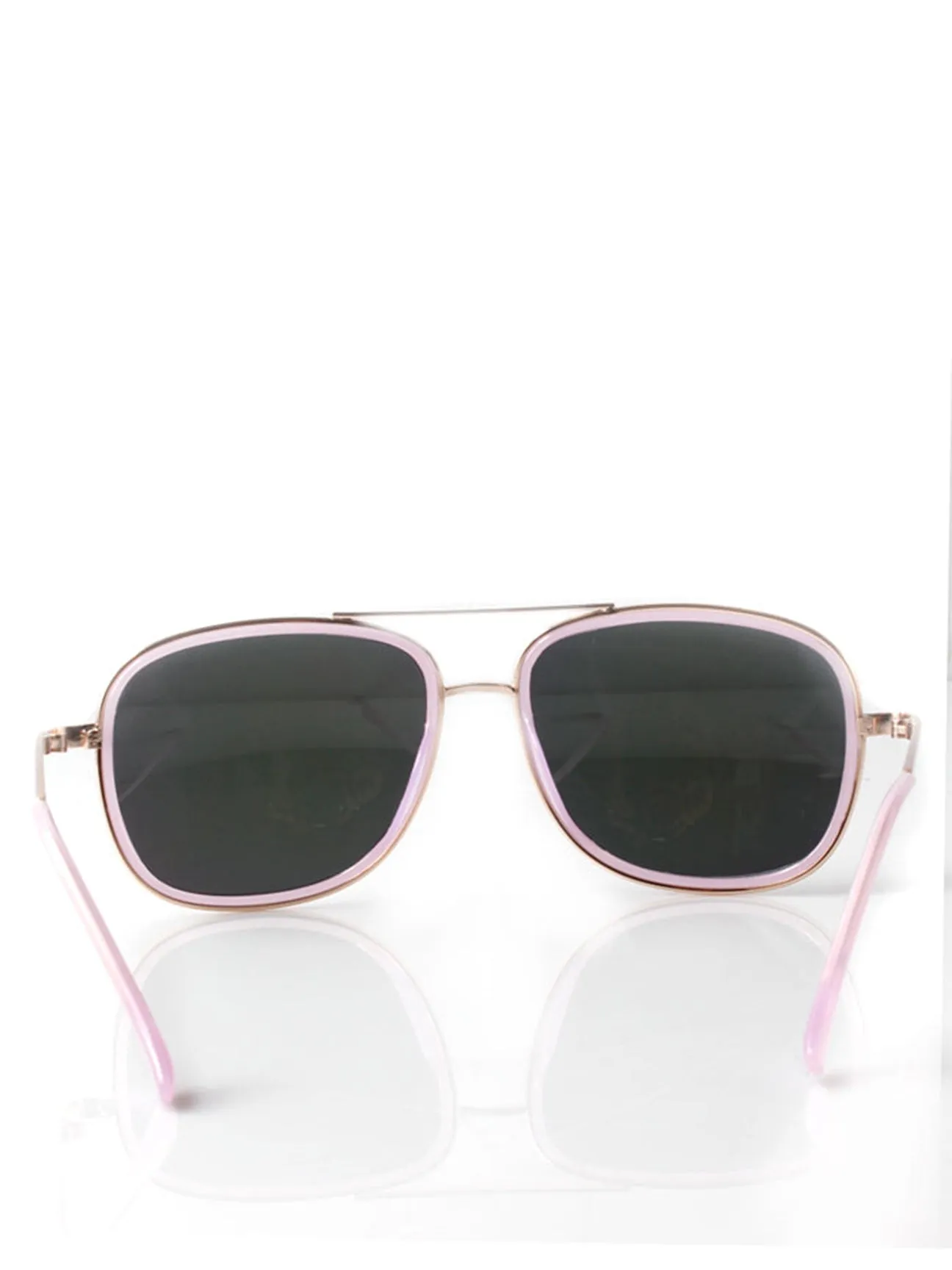 Purple Mirrored  Aviator Style Sunglasses