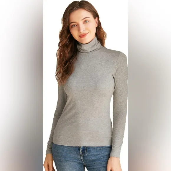 (R4) Lord &amp; Taylor 100% Cashmere TurtleneckLight Blue Sweater, women's size S/P