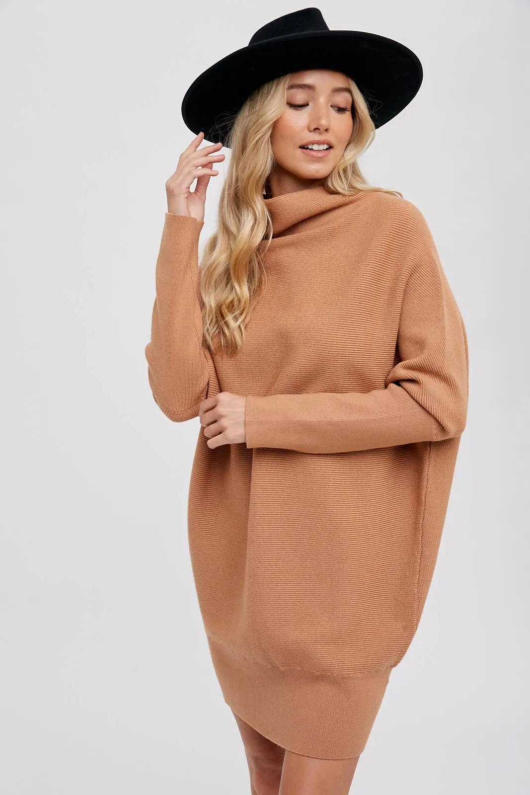 RACHELLE SLOUCH NECK | DOLMAN SLEEVE SWEATER