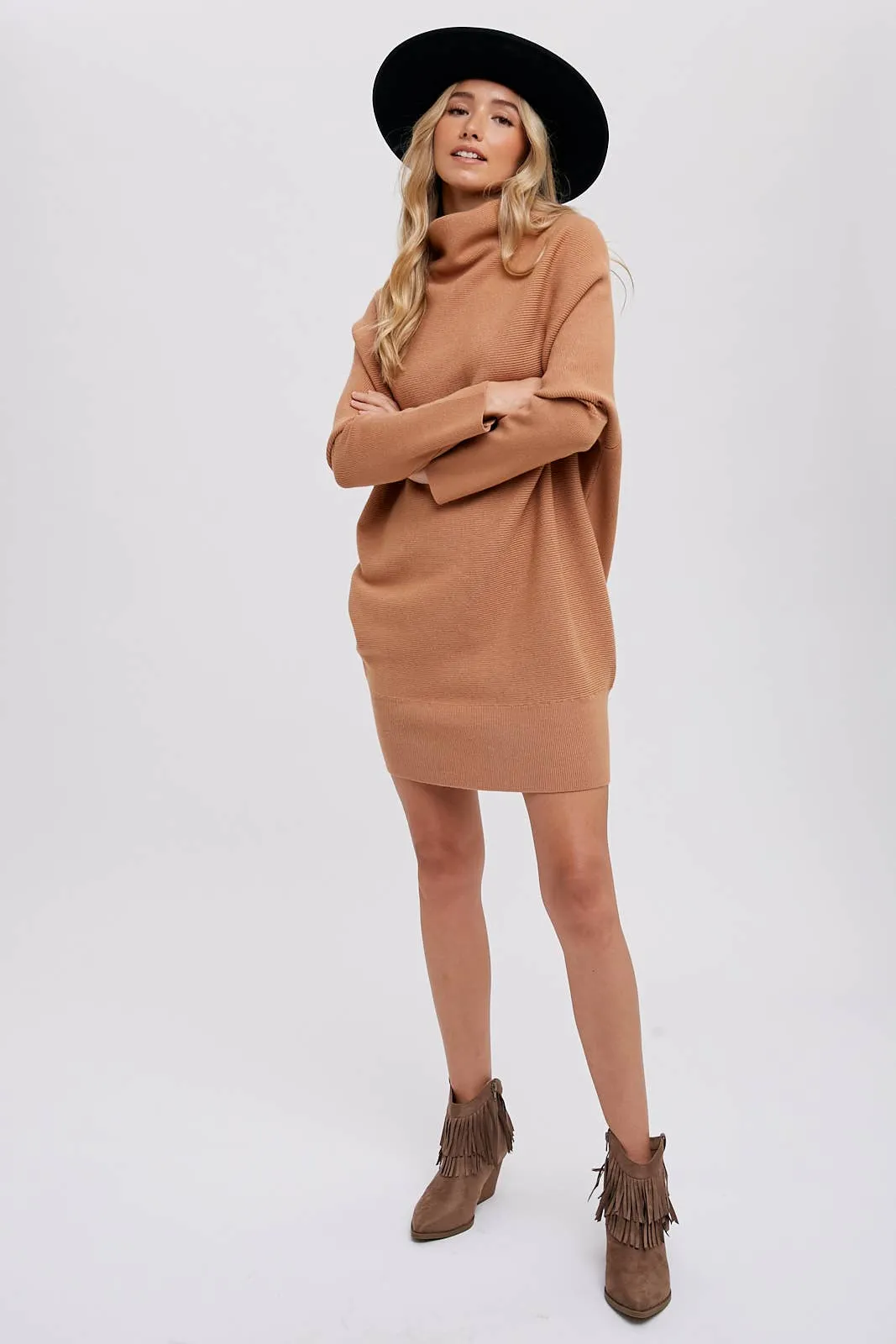 RACHELLE SLOUCH NECK | DOLMAN SLEEVE SWEATER