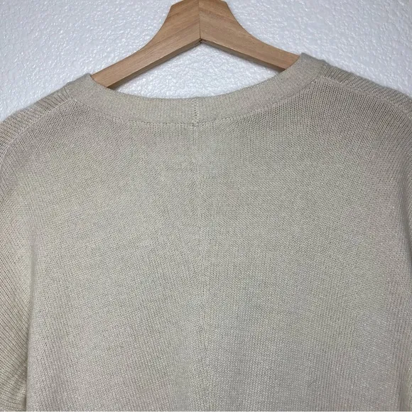 RAILS Joanna Wool &amp; Cashmere Sweater Medium Cream Crew Neck Minimalist