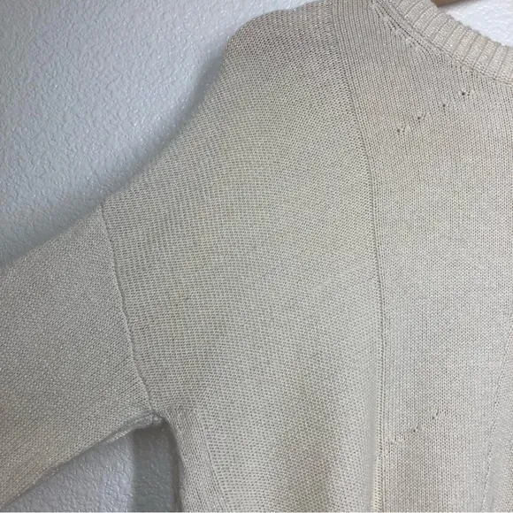 RAILS Joanna Wool &amp; Cashmere Sweater Medium Cream Crew Neck Minimalist