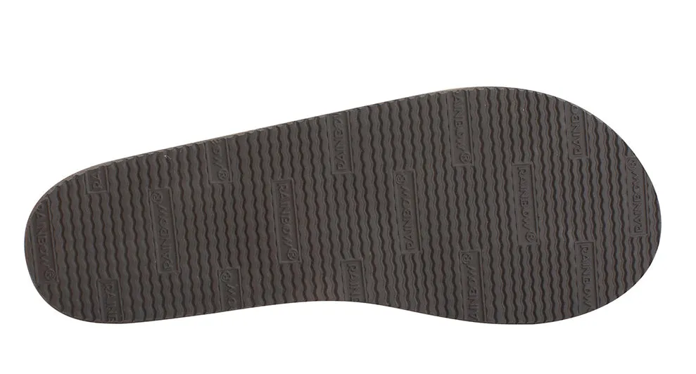 Rainbow Single Layer Sierra Brown Premier Leather with 1" Strap