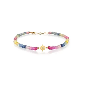 Rainbow Star Bracelet