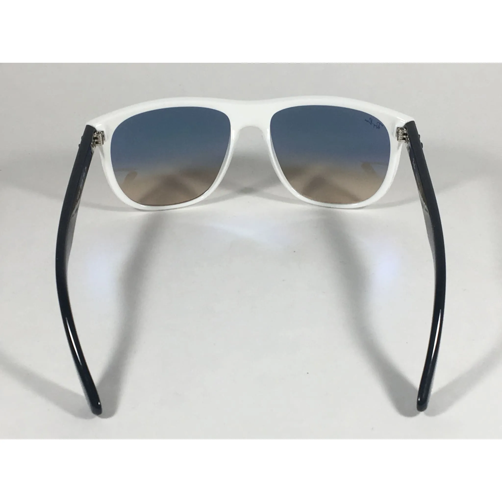 Ray-Ban Highstreet Sunglasses Two Tone Black White Gray Gradient Lens RB4147 722/32 56mm