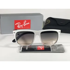 Ray-Ban Highstreet Sunglasses Two Tone Black White Gray Gradient Lens RB4147 722/32 56mm