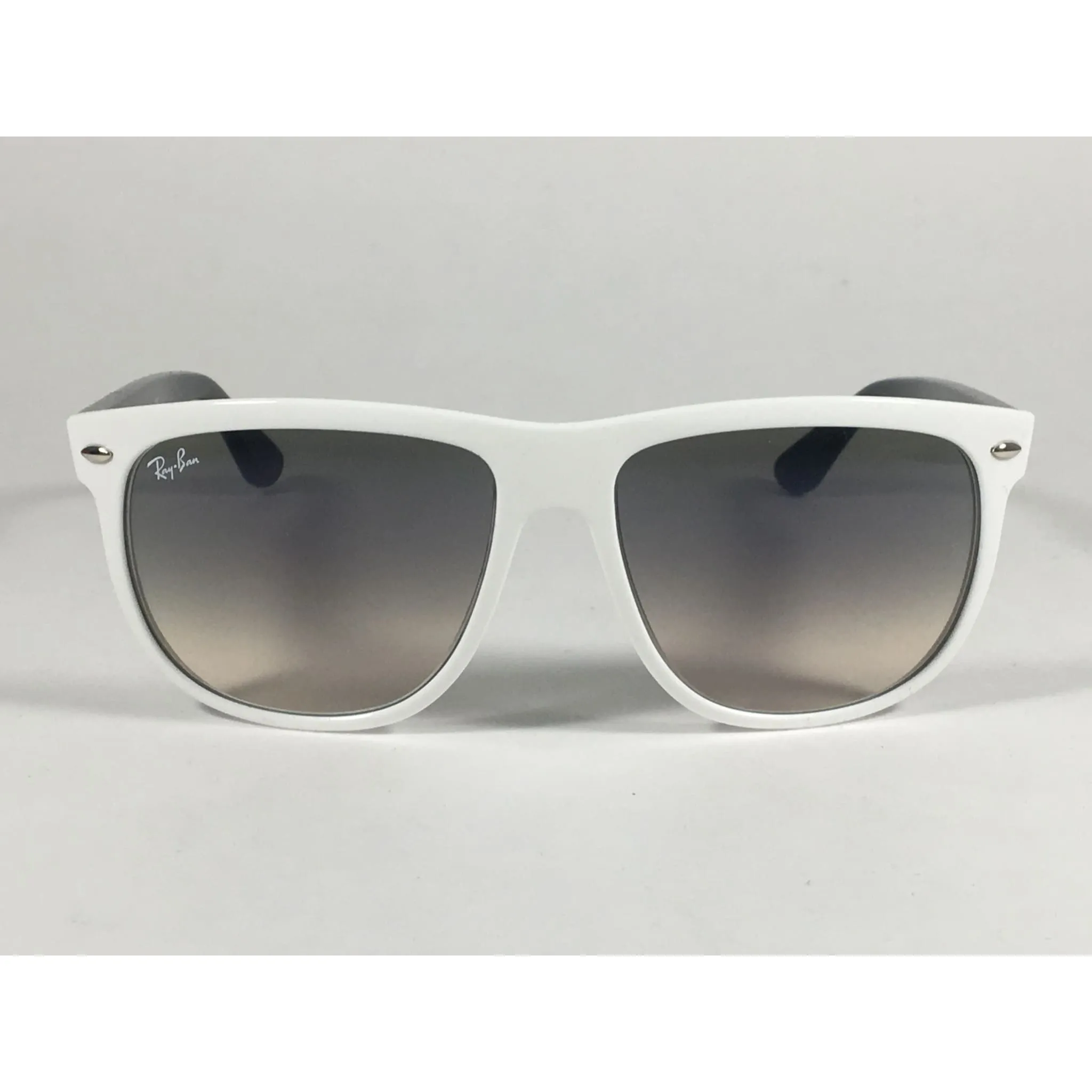 Ray-Ban Highstreet Sunglasses Two Tone Black White Gray Gradient Lens RB4147 722/32 56mm