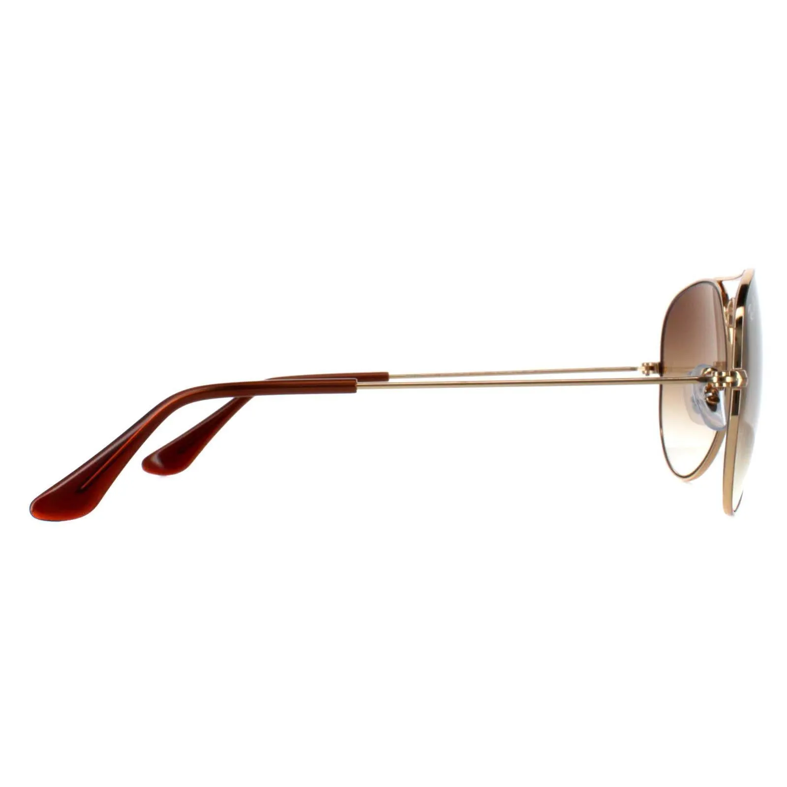 Ray-Ban Sunglasses Aviator RB3025 001/51 Gold Brown Gradient 62mm Large