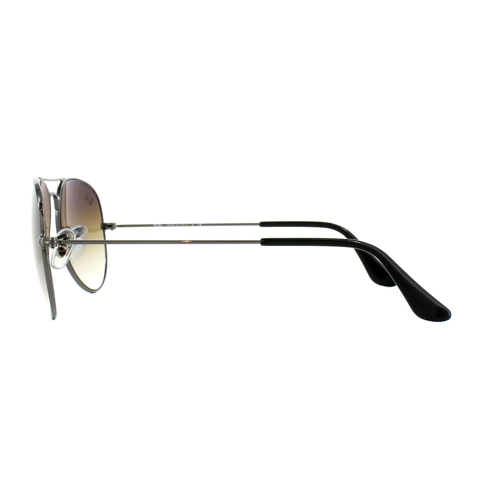 Ray-Ban Sunglasses Aviator RB3025 004/51 Gunmetal Brown Gradient Medium 58mm