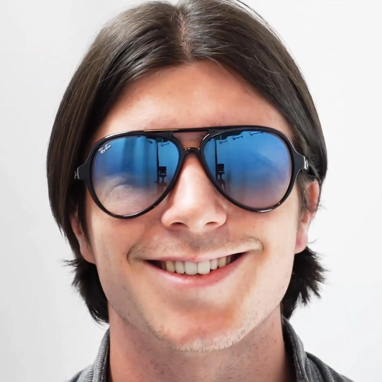Ray-Ban Sunglasses Cats 5000 4125 710/51 Havana Brown