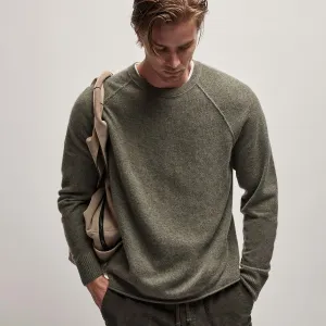 Recycled Cashmere Raglan - Highland