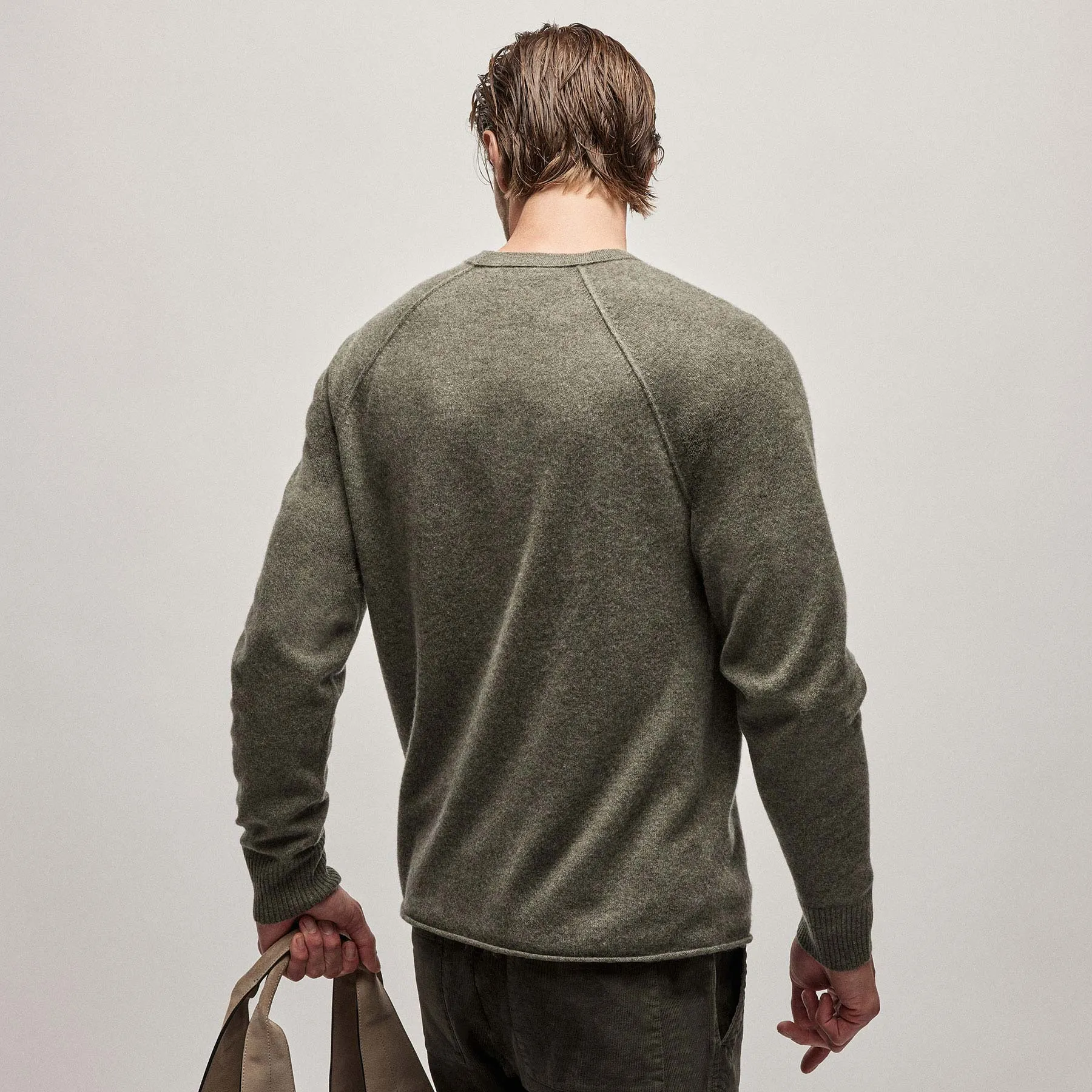 Recycled Cashmere Raglan - Highland