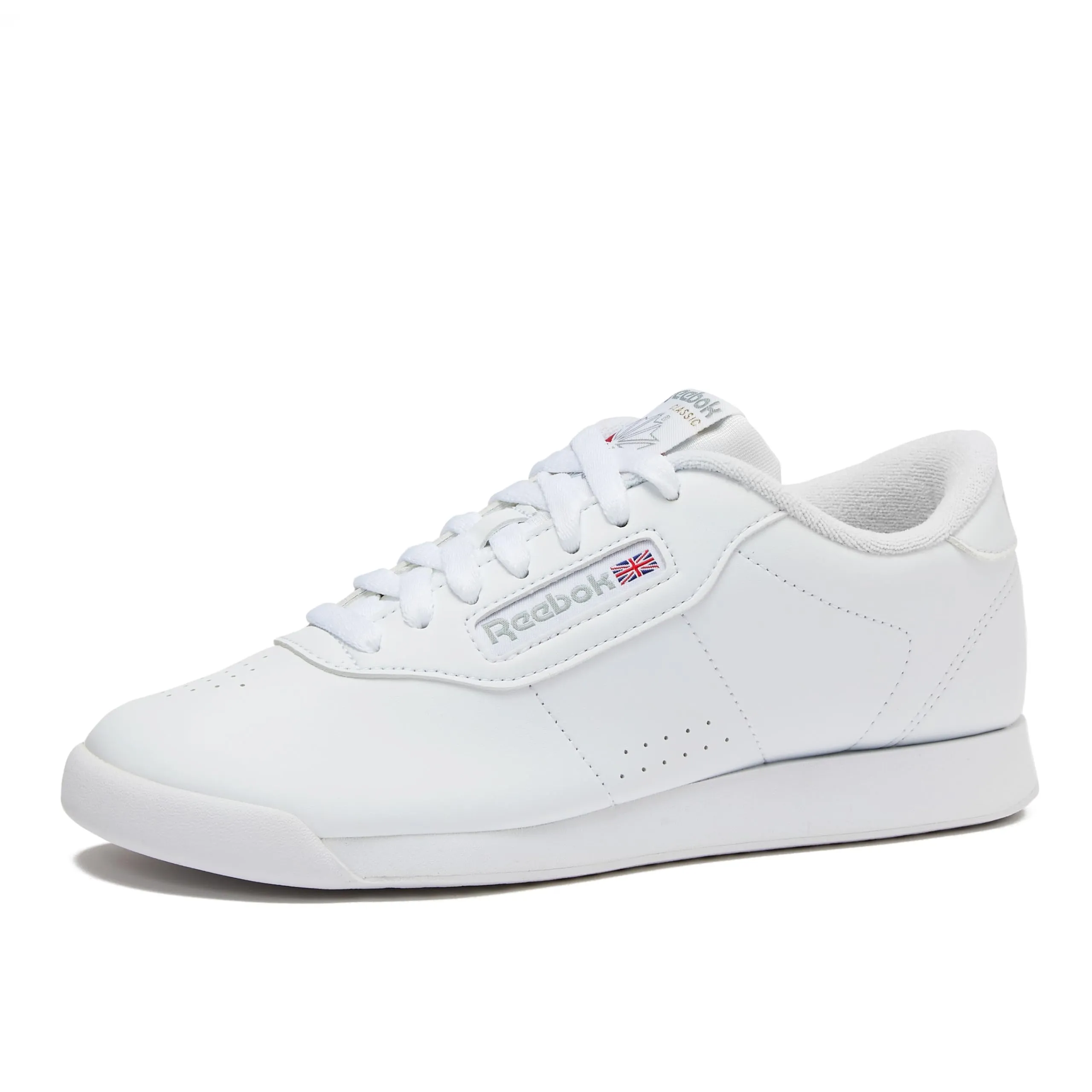 Reebok womens Princess Running Shoe, White/Gum, 7 US