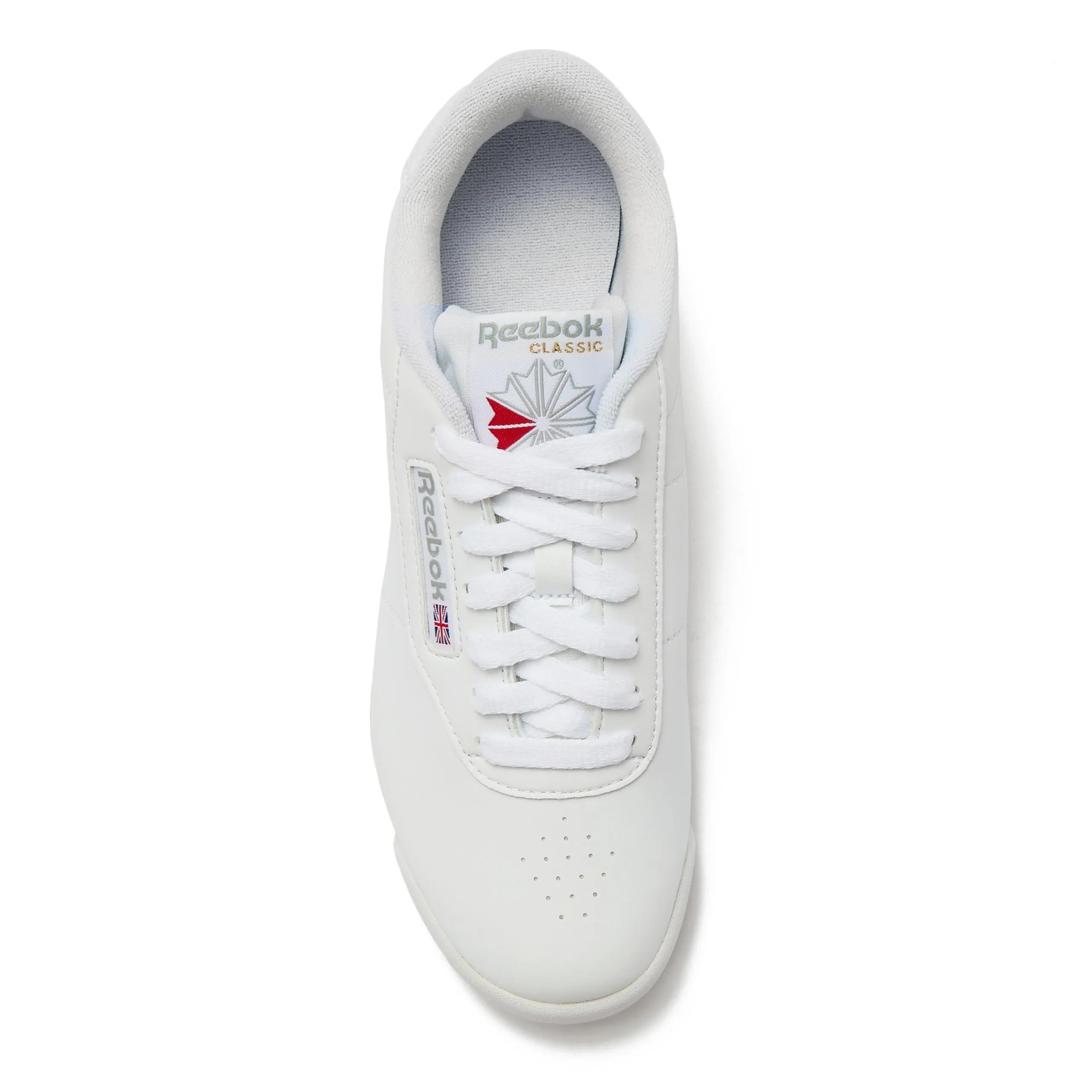 Reebok womens Princess Running Shoe, White/Gum, 7 US